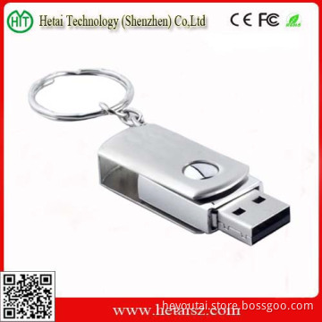 Metal Swivel USB Pen Drive/Flash Memory 8GB (HT-U2055)